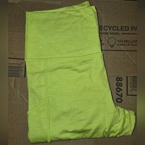 Offline By Aerie The Hugger High Waisted Pocket Legging - L - Sharp Green - NWT